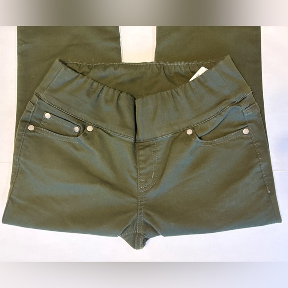 Christopher & Banks Hunter green jegging size 4 short NWT - Picture 2 of 7